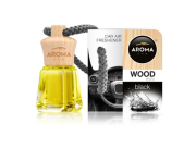 Ароматизатор воздуха Aroma Car Wood Mini Black, Польша